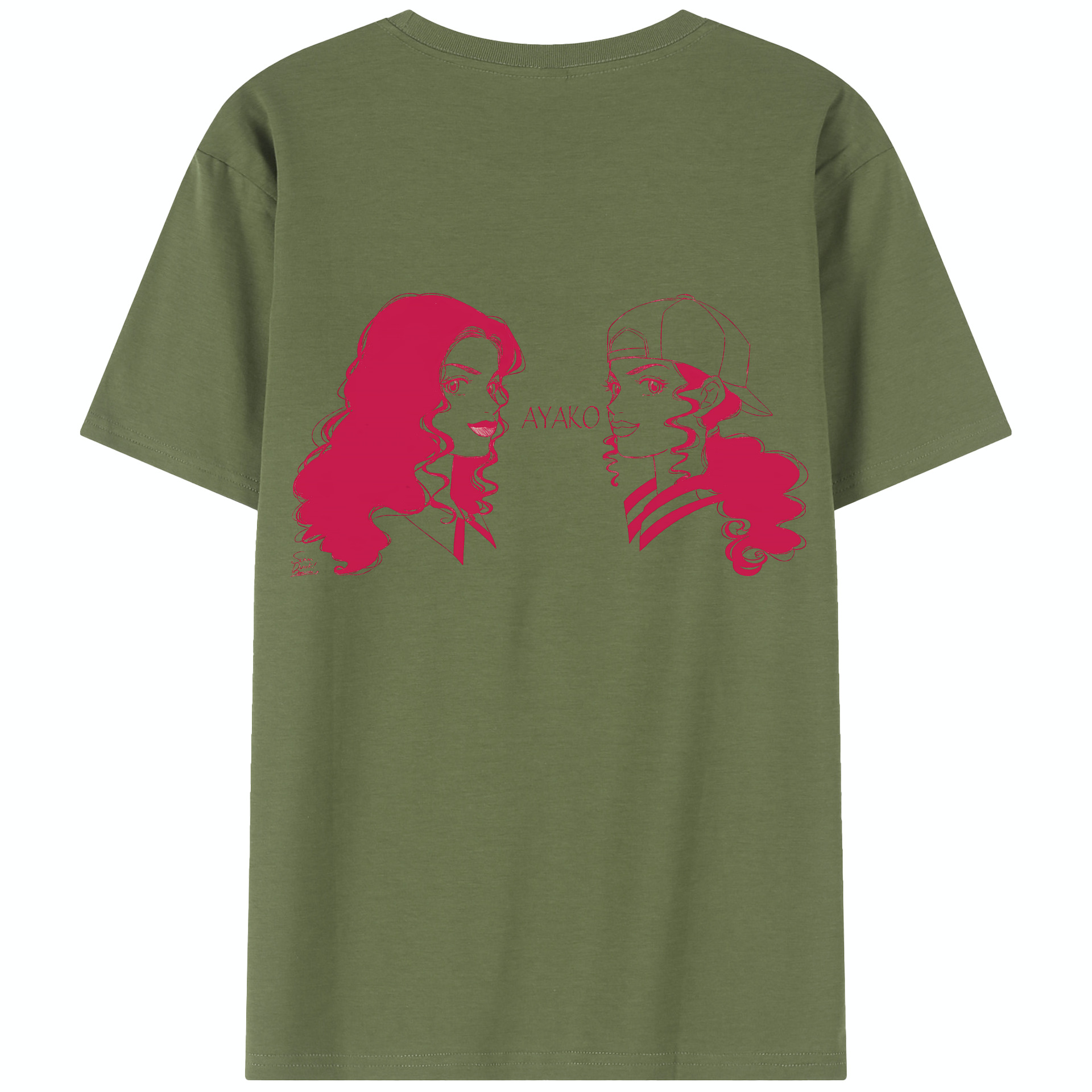 SLAM DUNK／スラムダンク 綿100％半袖Tシャツ（背面プリント）